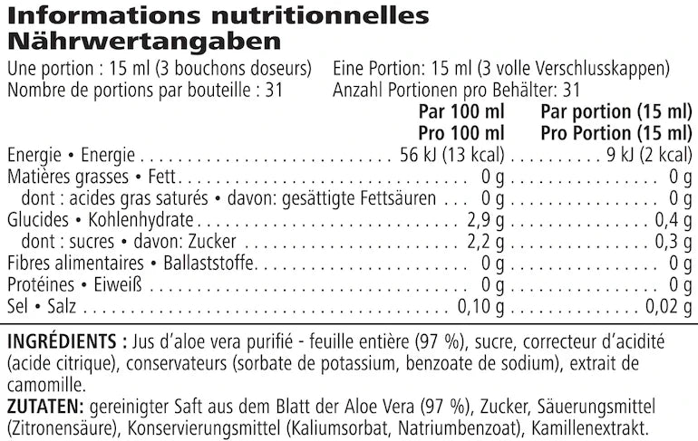Herbalife AloeMax – 97% Reiner Aloe Vera Saft